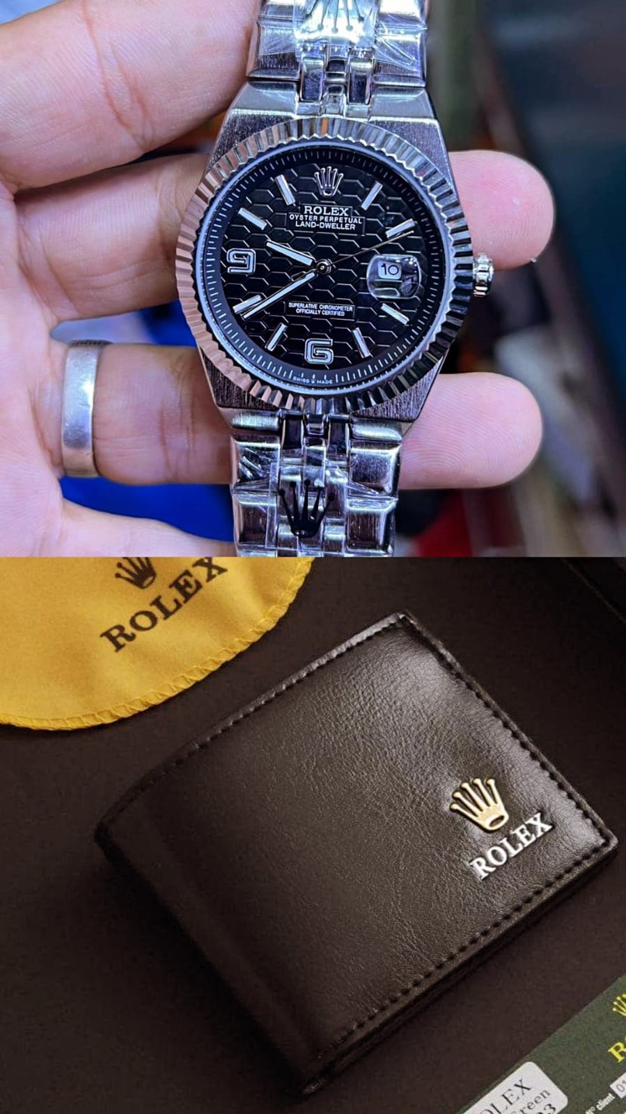 PAK PORTE MOMMEIA AVEC ROLEX DATEJUST MOURI AUTOMATIC